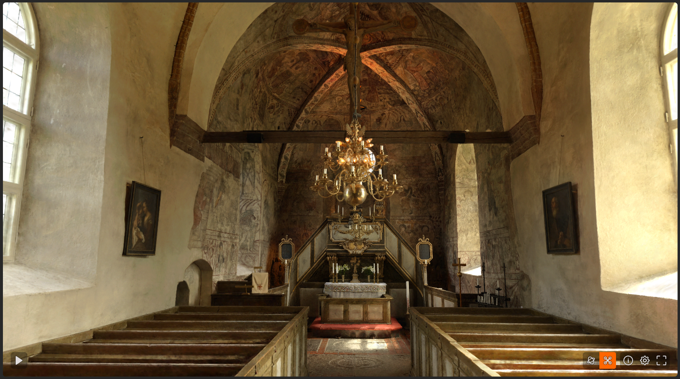 Eds kyrka bevarad digitalt